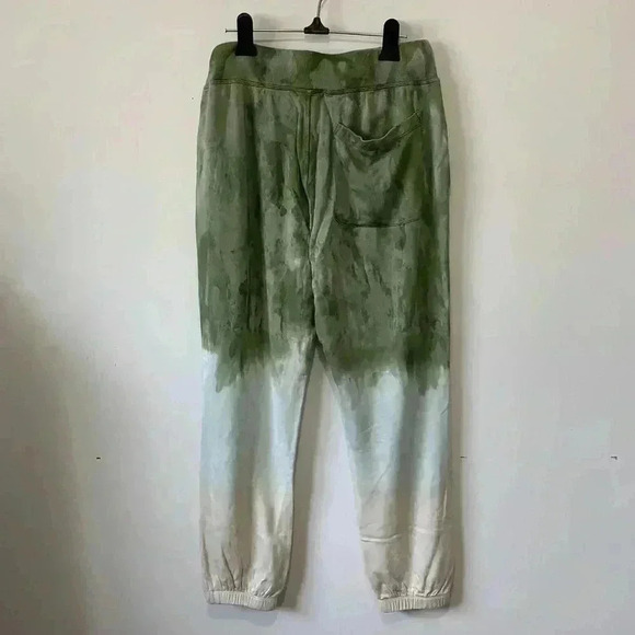 BNWT Young Fabulous and Broke Juliette Green Ombré Tie Dye Joggers size  M - Picture 4 of 6